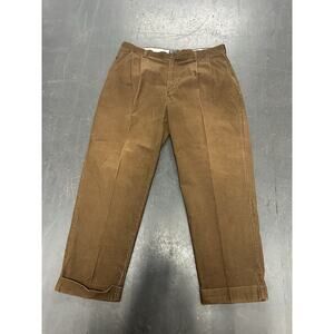 Polo Ralph Lauren Men’s Hammond Corduroy Chino Pants Brown Size 38x30 Pleated